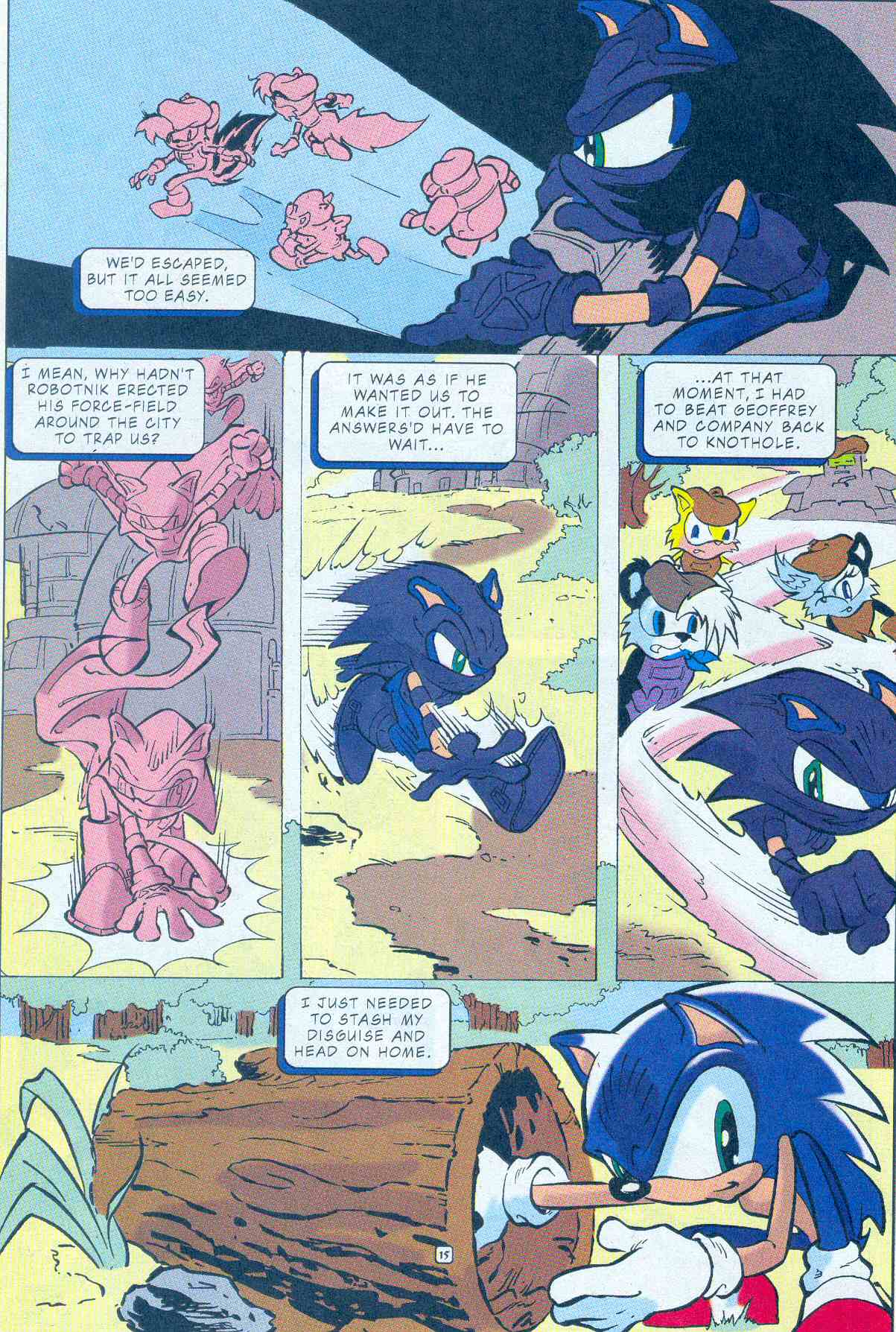 Read online Sonic The Hedgehog comic -  Issue #97 - 16