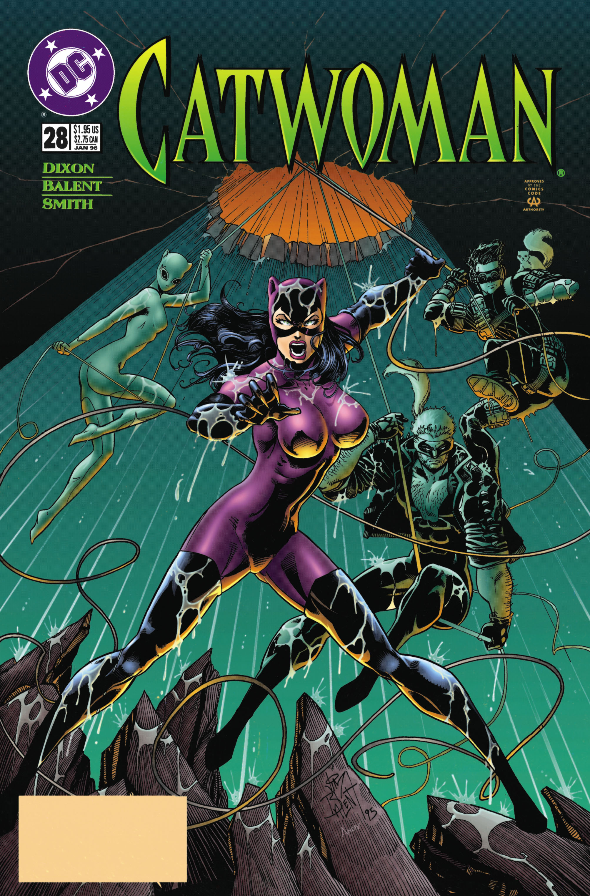 Read online Catwoman (1993) comic -  Issue #28 - 1