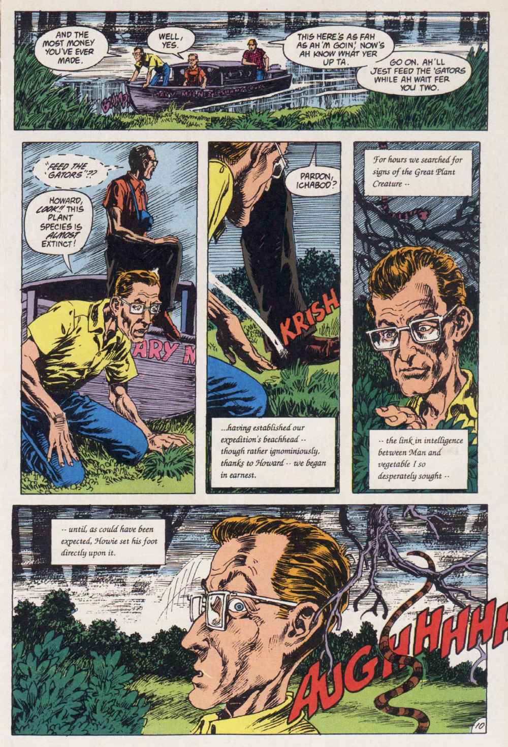 Swamp Thing (1982) Issue #93 #101 - English 9