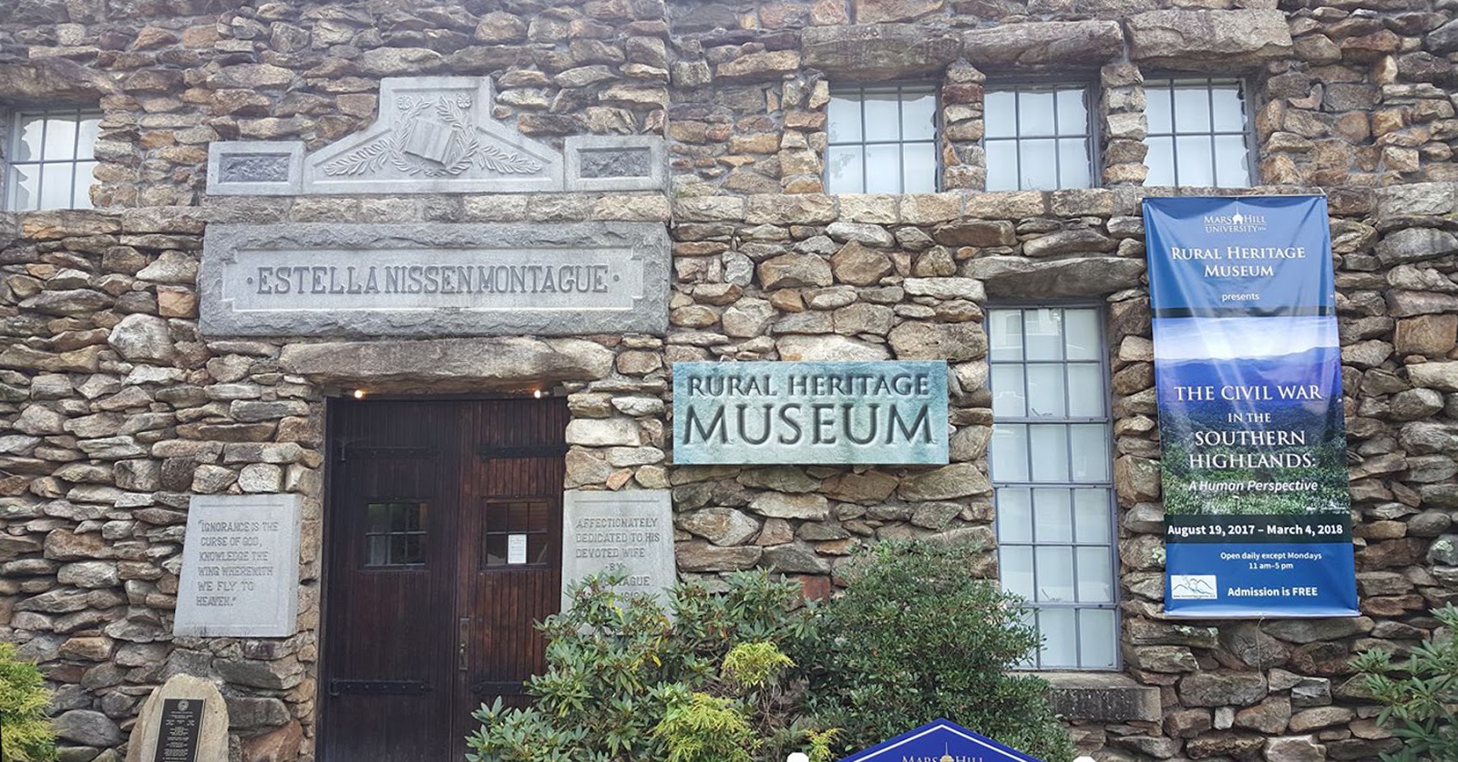 Looking for the Confederate War New exhibit at Mars Hill University