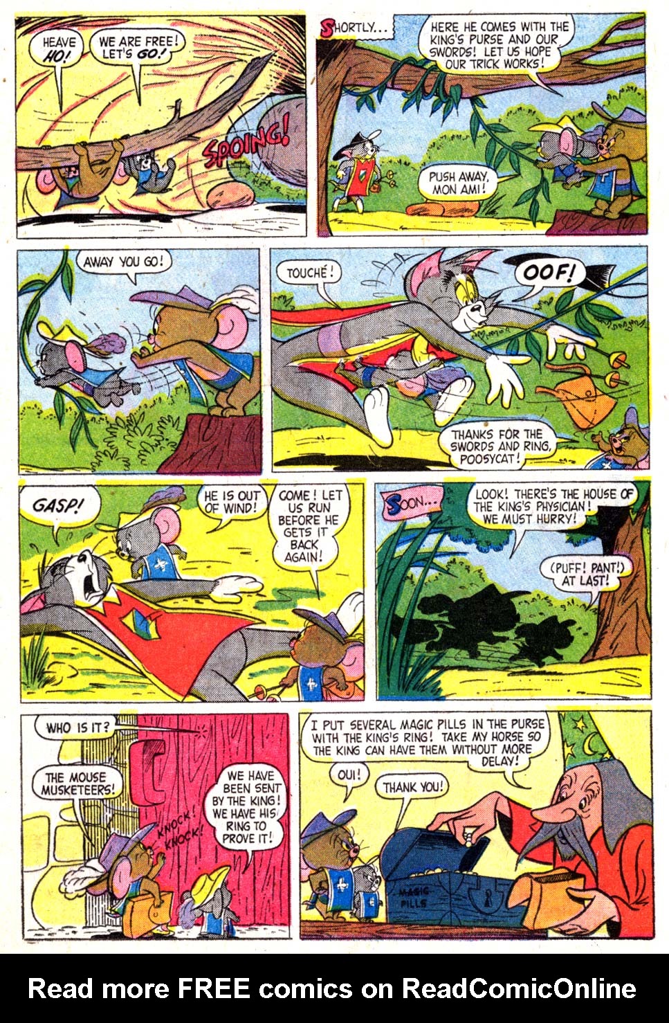 Read online M.G.M's The Mouse Musketeers comic -  Issue #15 - 12