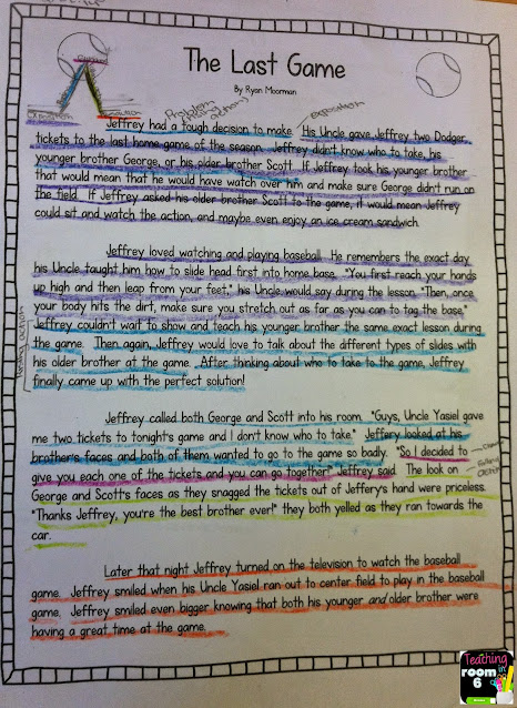 Mentor text to practice finding plot