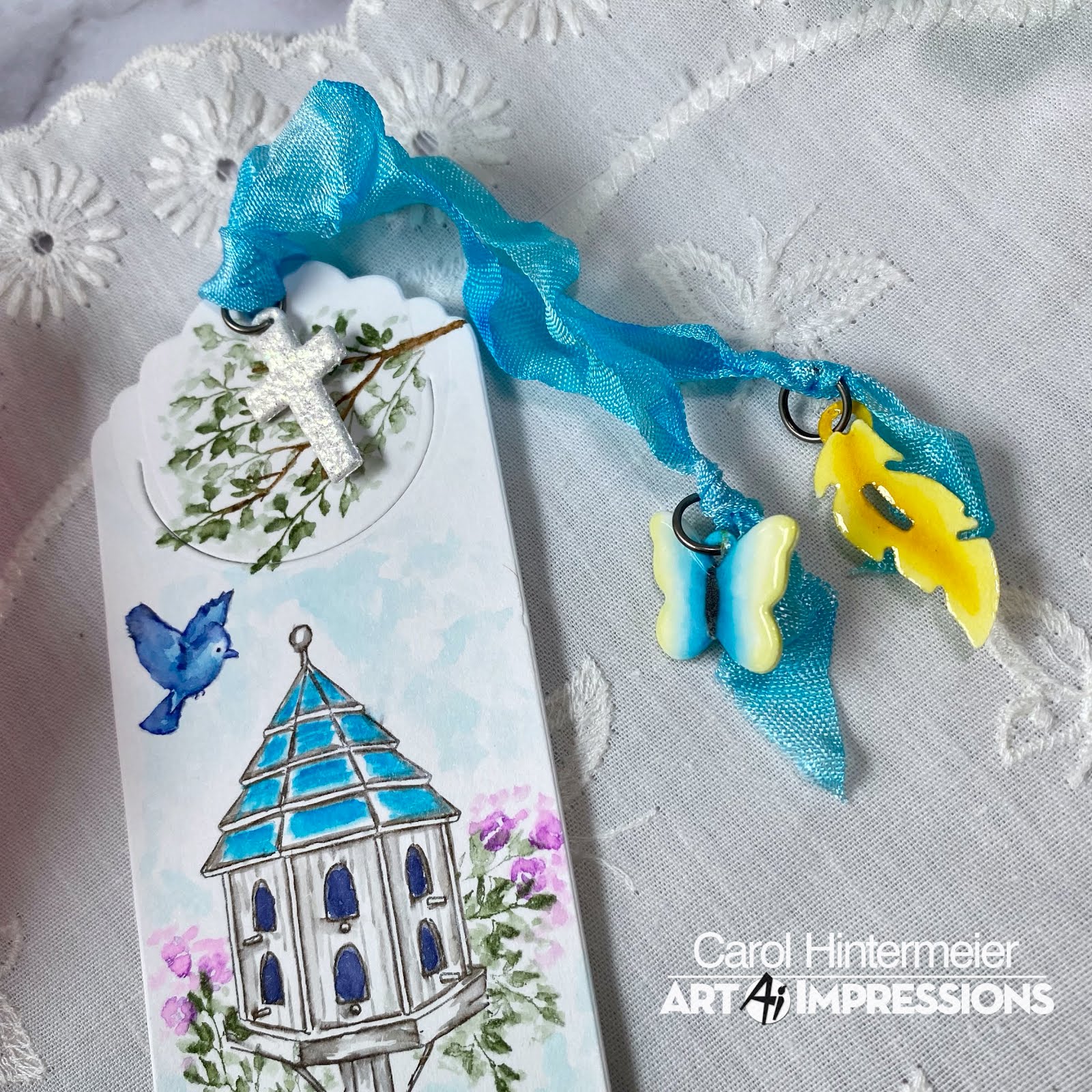 Art Impressions Blog How to Make Paper Charms for a Watercolor