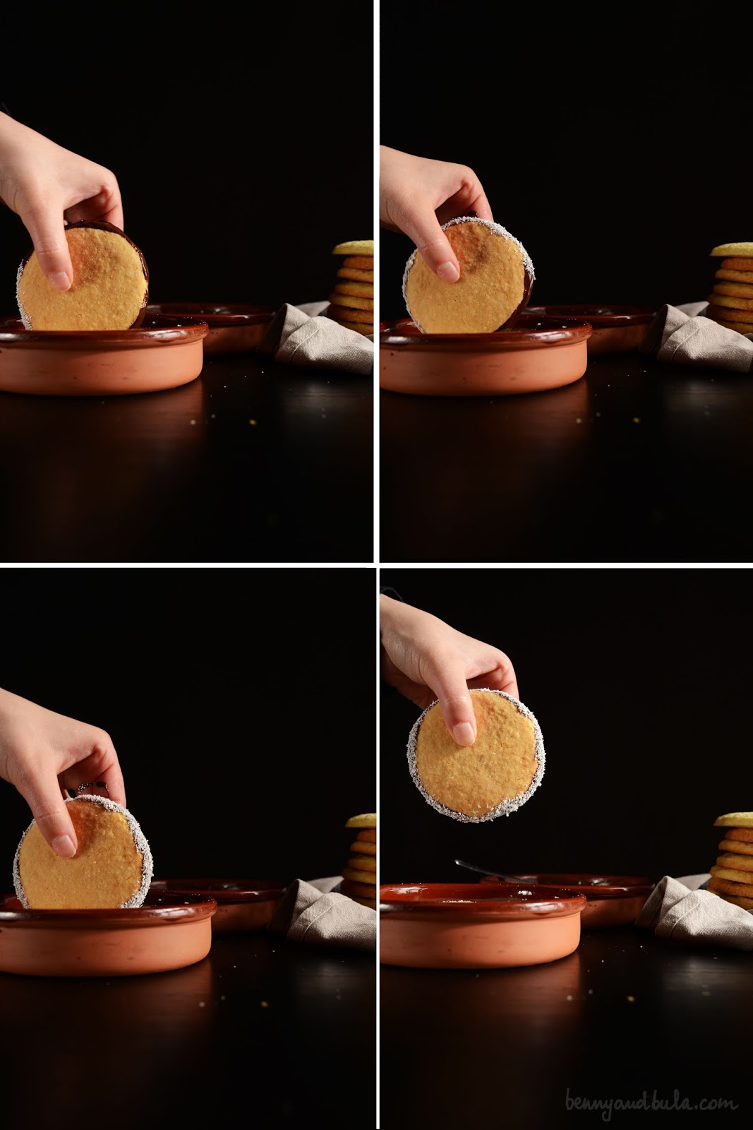 biscotti olio di cocco ricetta/ coconut oil cookies recipe