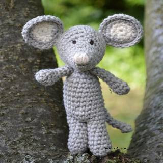 PATRON RATON AMIGURUMI 