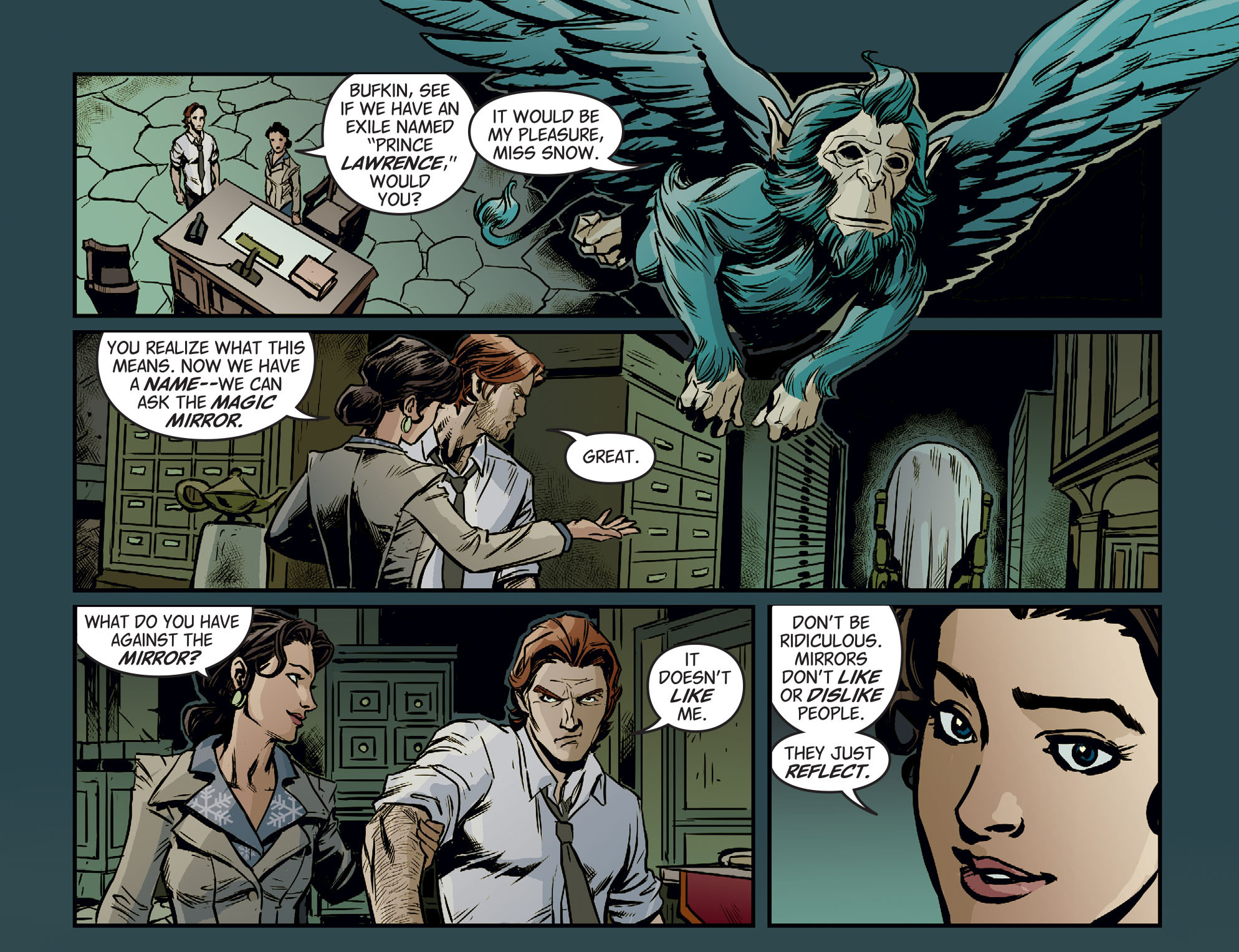 Read online Fables: The Wolf Among Us (2014) comic -  Issue #6 - 5
