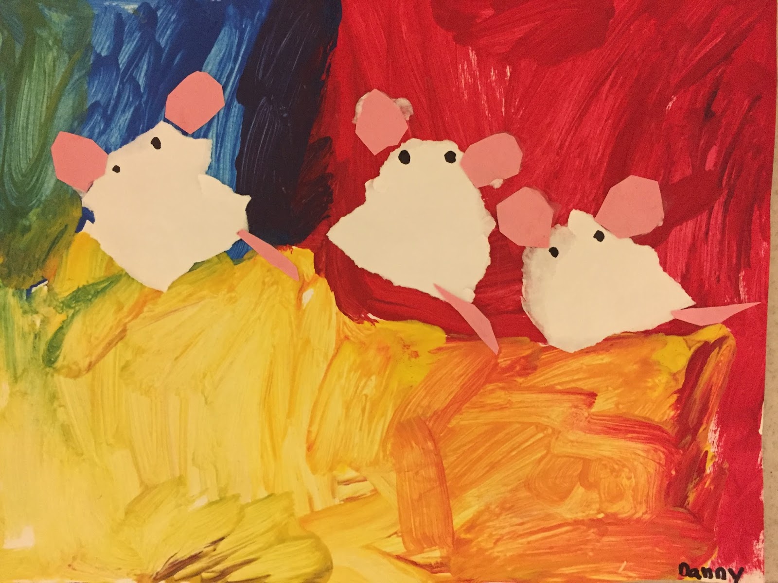 Mrs. O'Connell's Art Room Mouse Paint
