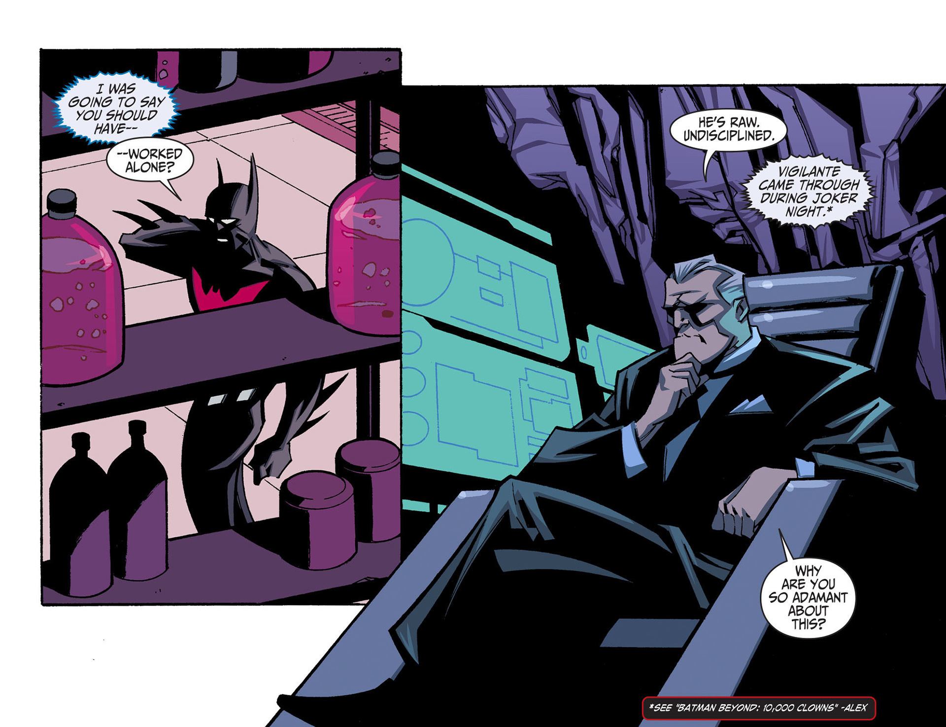 Read online Batman Beyond 2.0 comic -  Issue #25 - 14