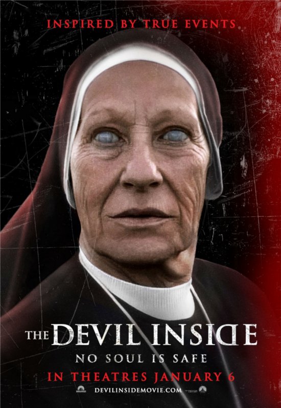 póster original de 'The Devil Inside' para los que no lo recuerden