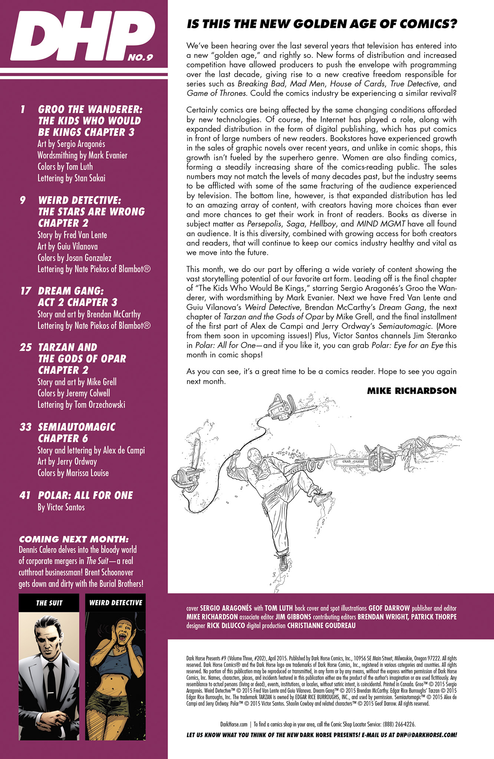 Read online Dark Horse Presents (2014) comic -  Issue #9 - 2