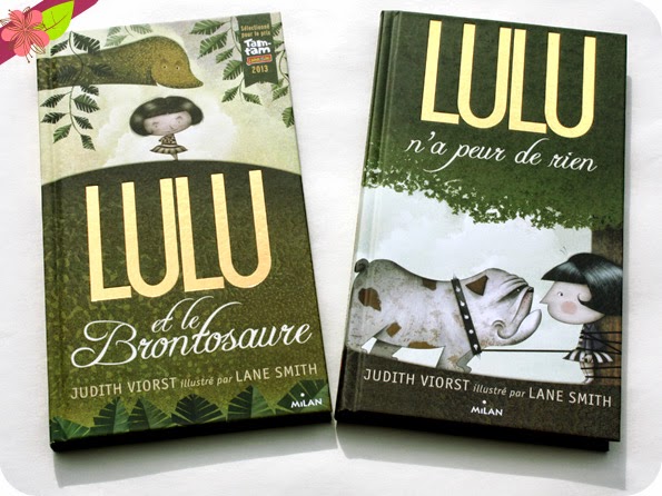 Lulu et le Brontosaure et Lulu n'a peur de rien de Judith Viorst et Lane Smith