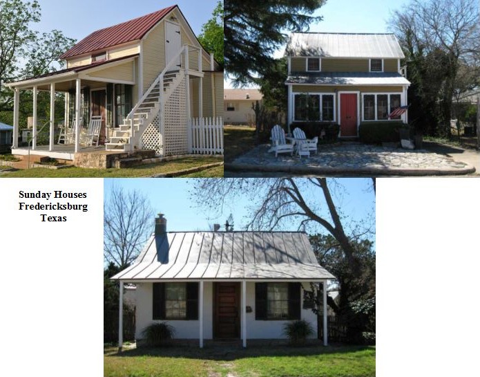 Nanalulu's Musings Sunday Houses Fredericksburg Texas