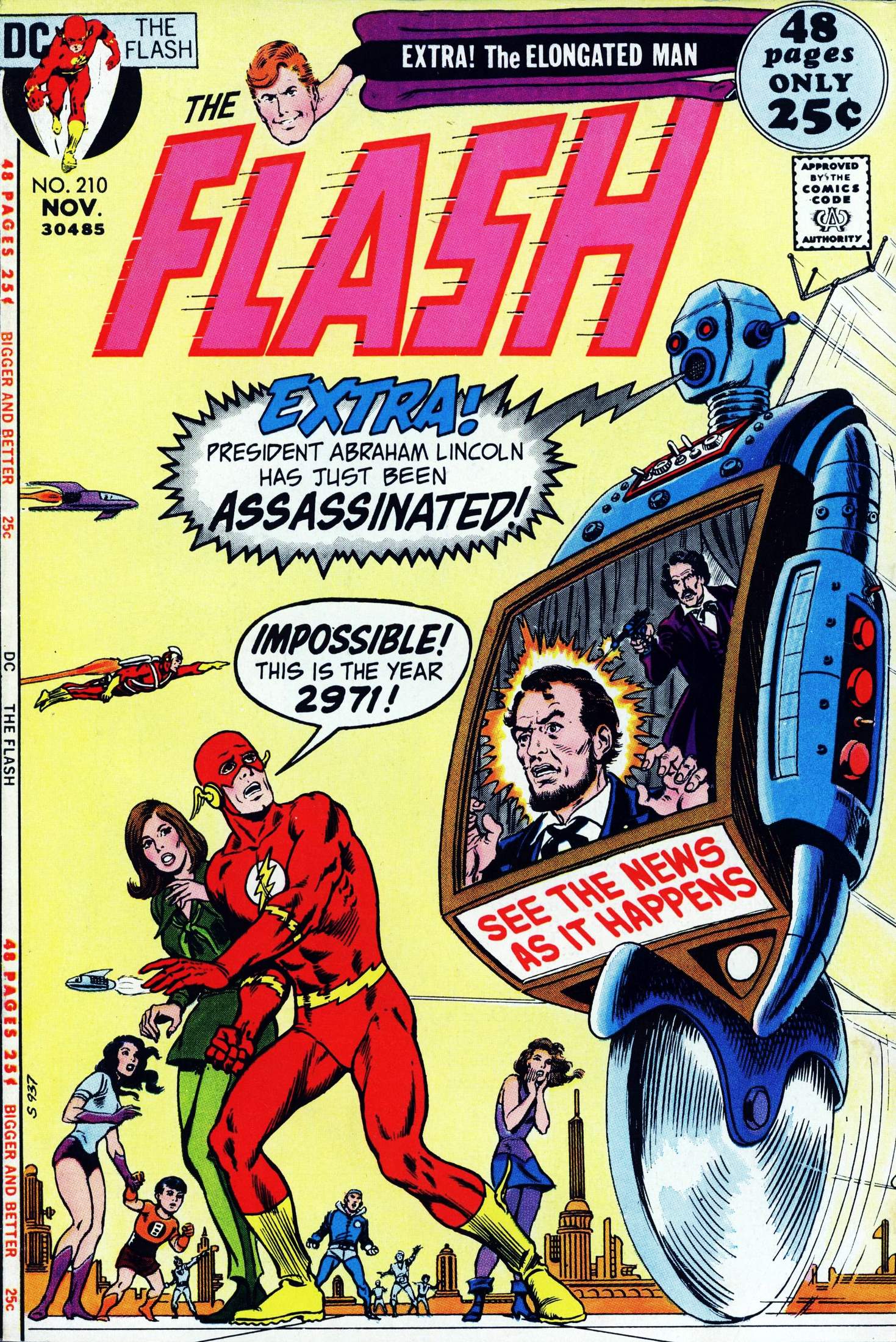 Read online The Flash (1959) comic -  Issue #210 - 1