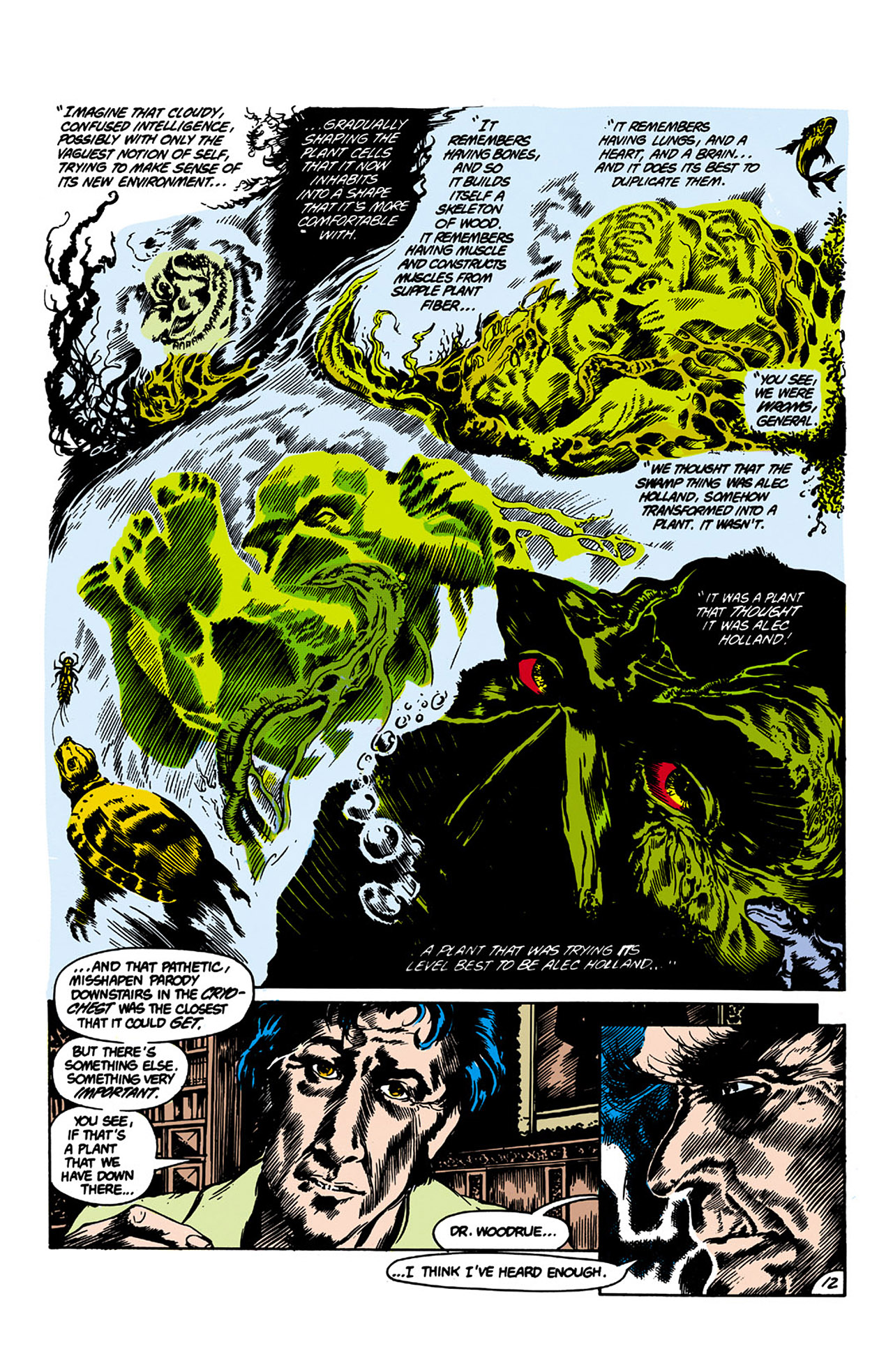 Read online Swamp Thing (1982) comic -  Issue #21 - 13