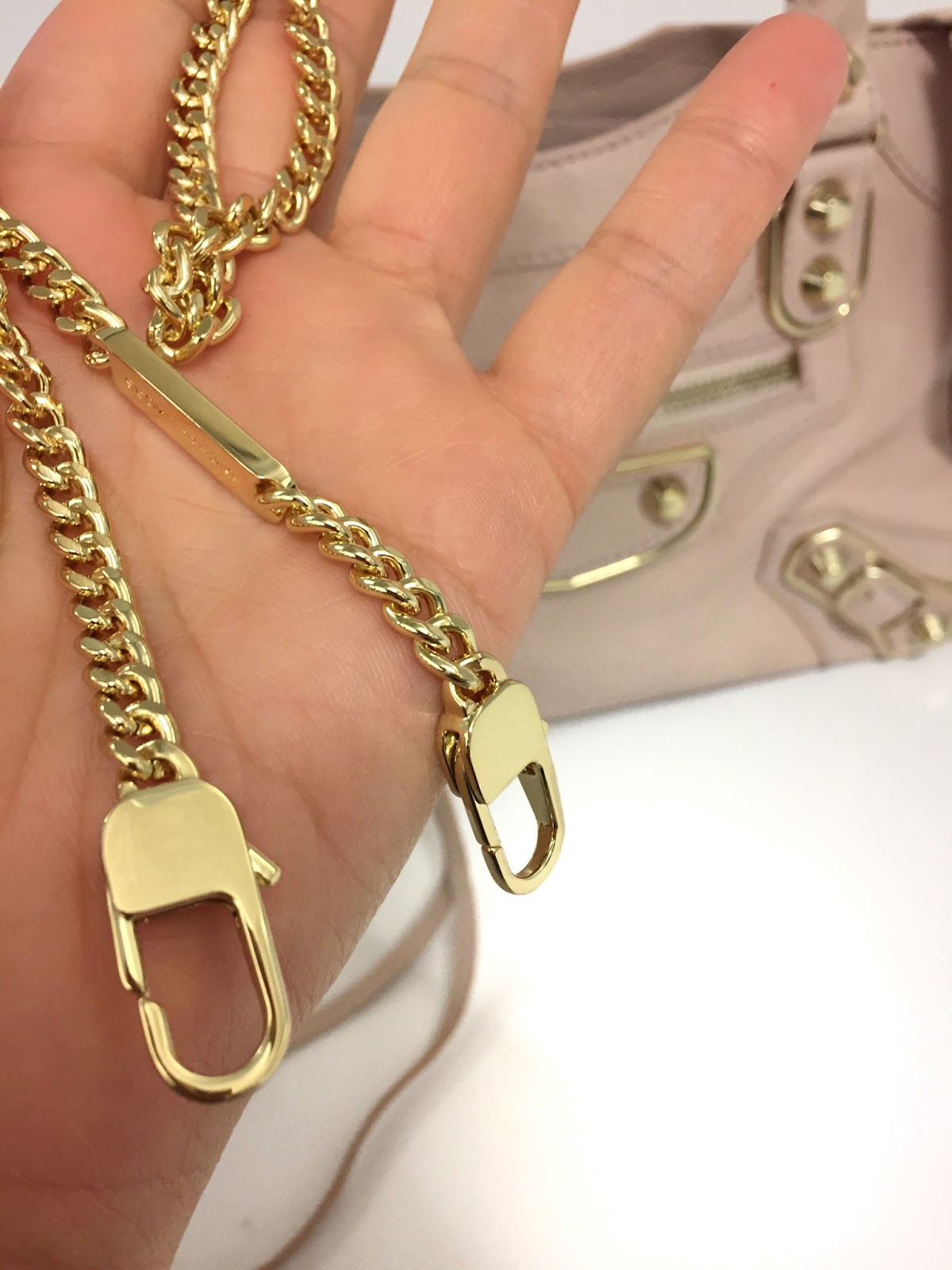 michael kors chain strap