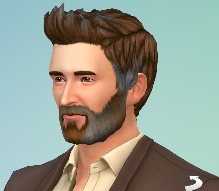 My Sims 4 CAS Hugh Jackman (Logan) Imagination Sims 4 CAS