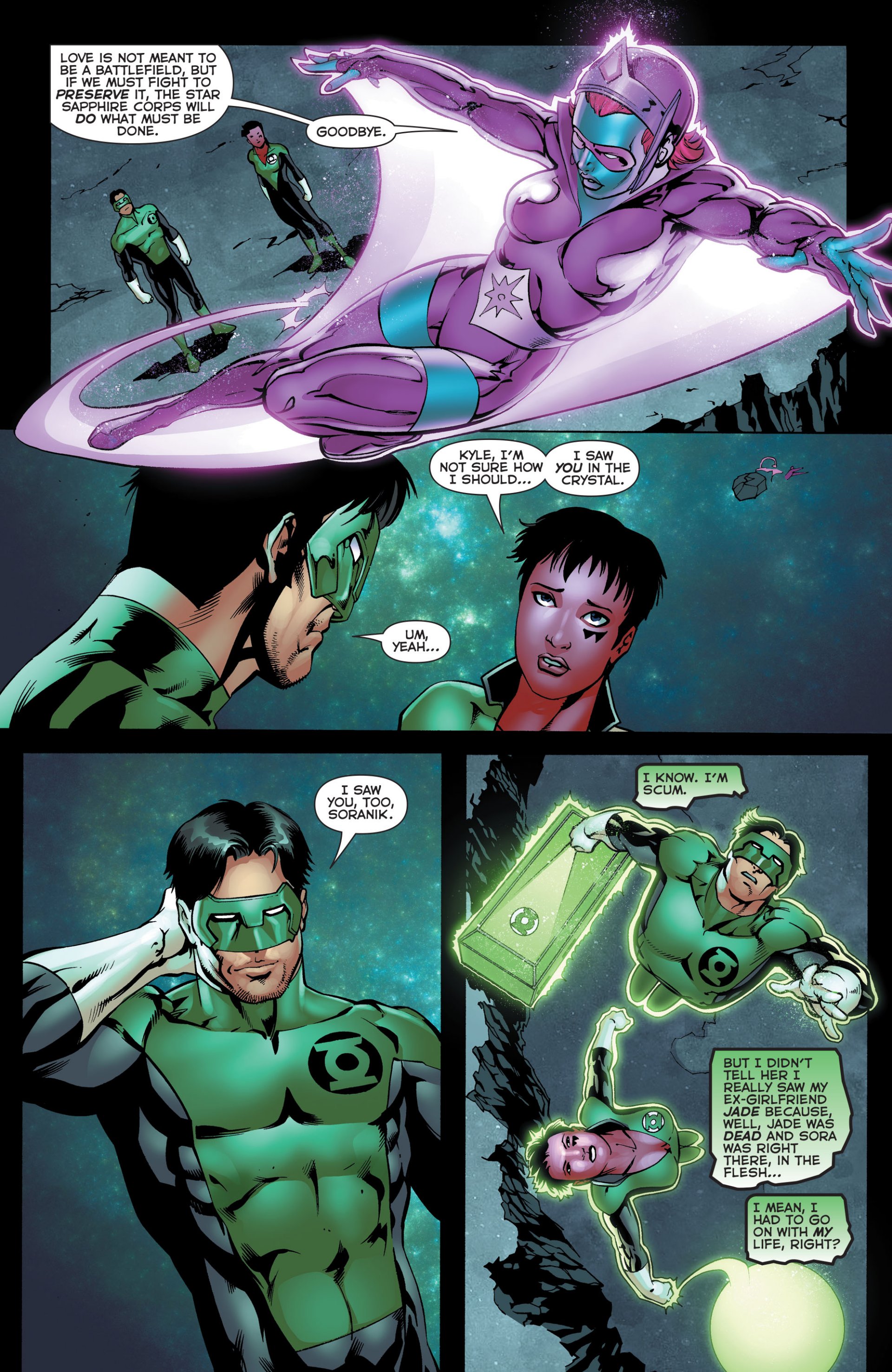 Read online Green Lantern Corps (2006) comic -  Issue #62 - 5