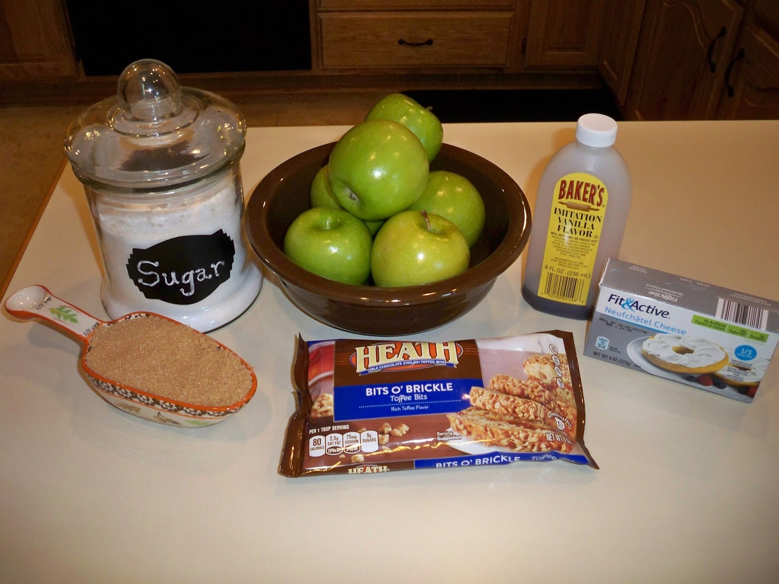 Easy as Pie Apple Brickle Dip