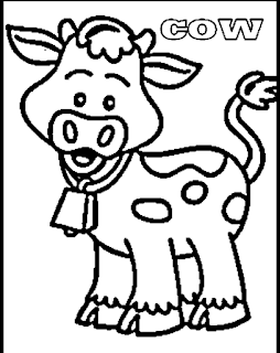 coloring pages / farm animals