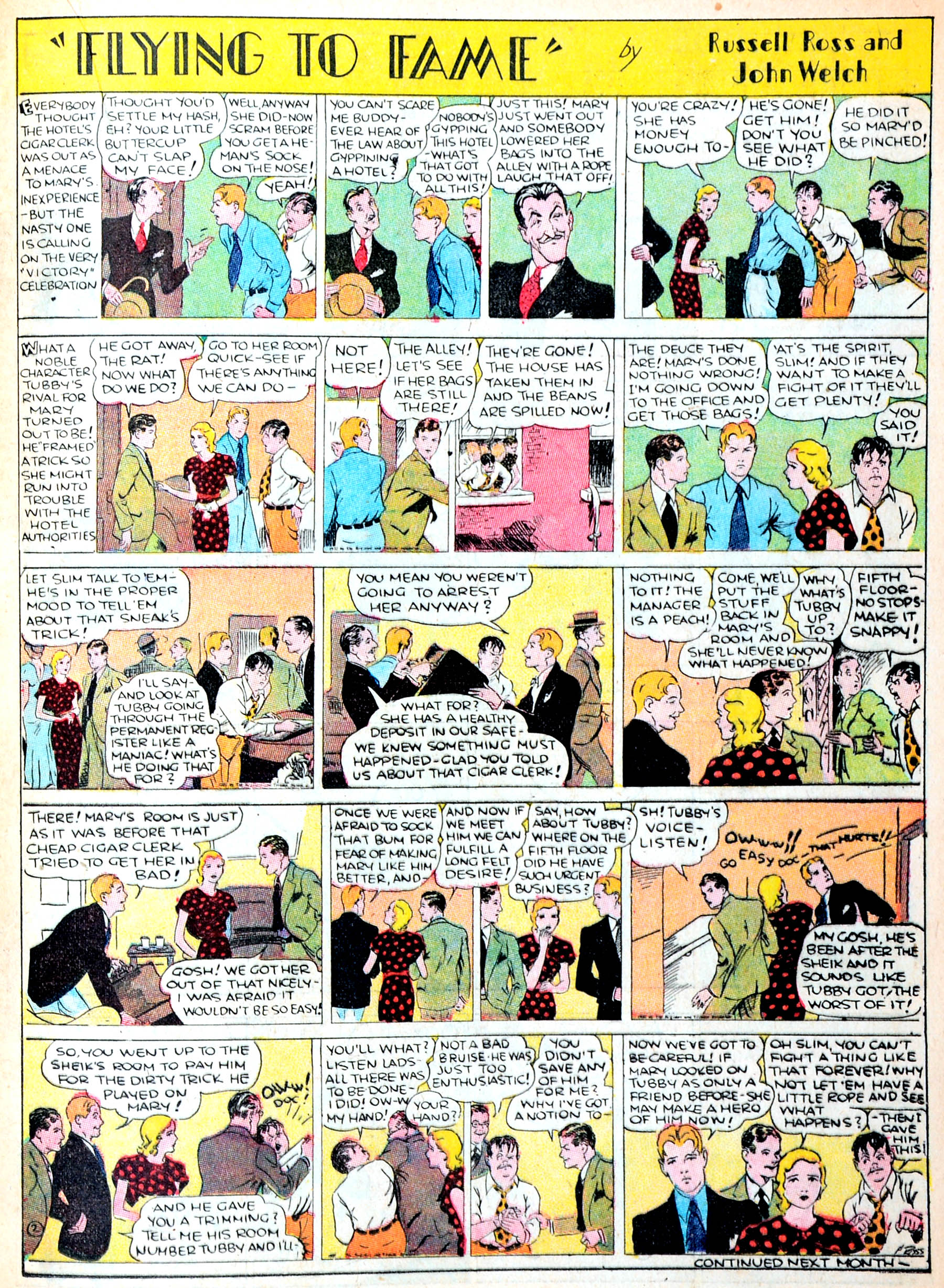 Read online Famous Funnies comic -  Issue #13 - 31