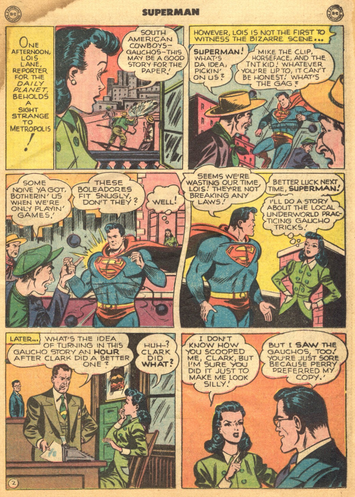 Read online Superman (1939) comic -  Issue #53 - 37