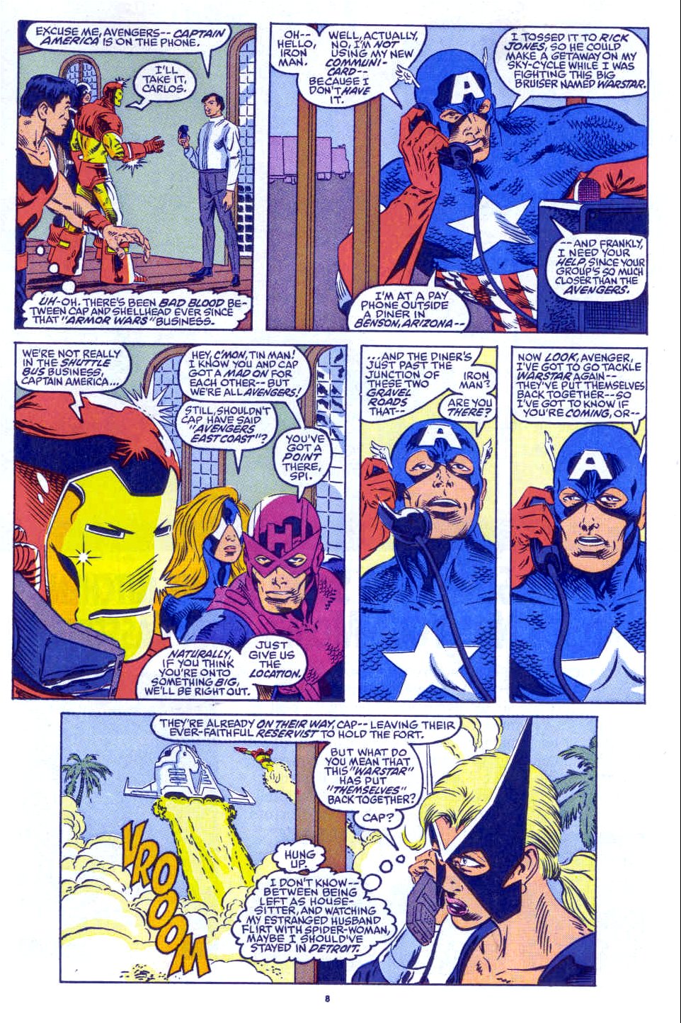 Read online Captain America (1968) comic -  Issue #398b - 7