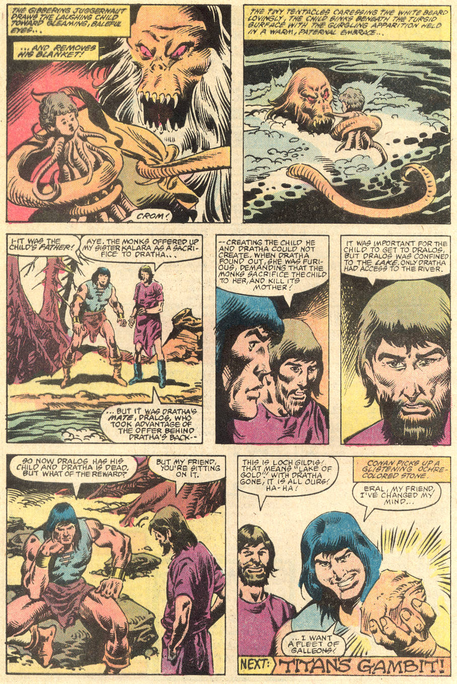 Read online Conan the Barbarian (1970) comic -  Issue #136 - 23