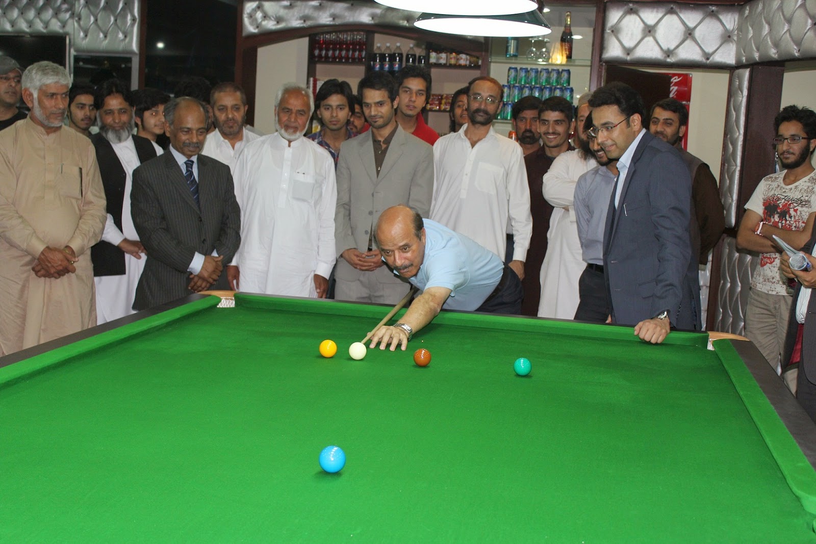 SKM Sports Blog Shahram's Snooker Lounge inaugurated in Islamabad with