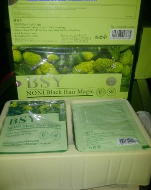 BSY Noni Black Hair Magic Shampoo