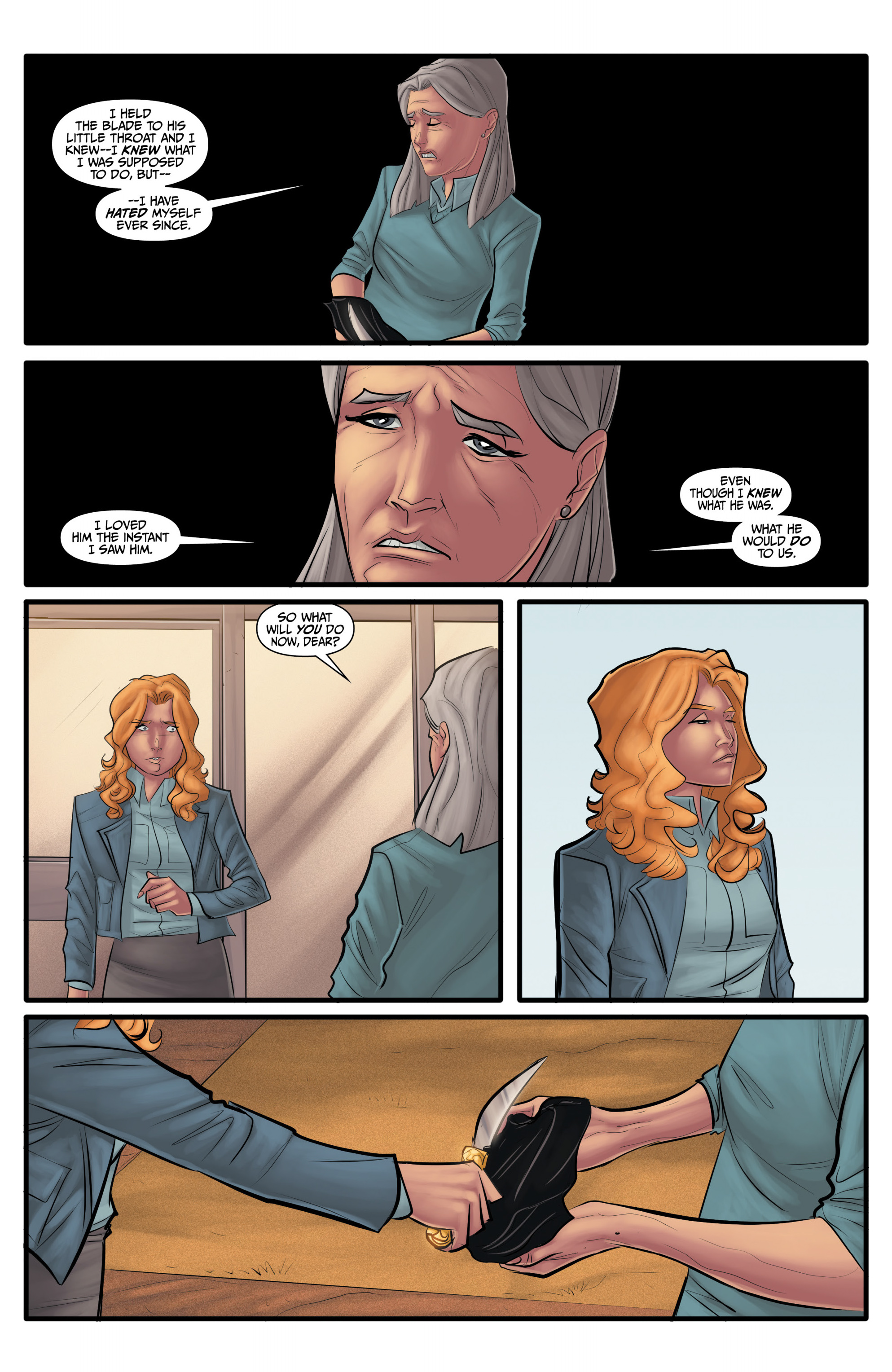 Read online Morning Glories comic -  Issue #49 - 38