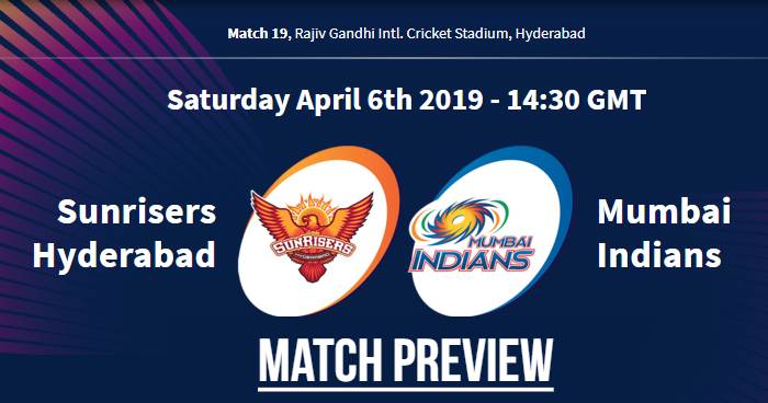 Vivo Ipl 2019 Match 19 Srh Vs Mi Match Preview Head To Head And Trivia Cricket News