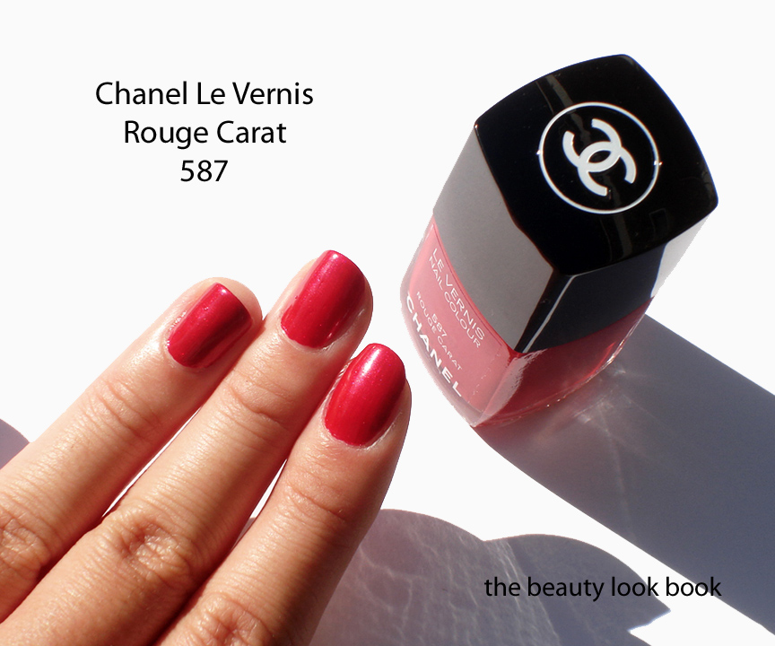Chanel Le Vernis Rouge Carat 587 - The Beauty Look Book