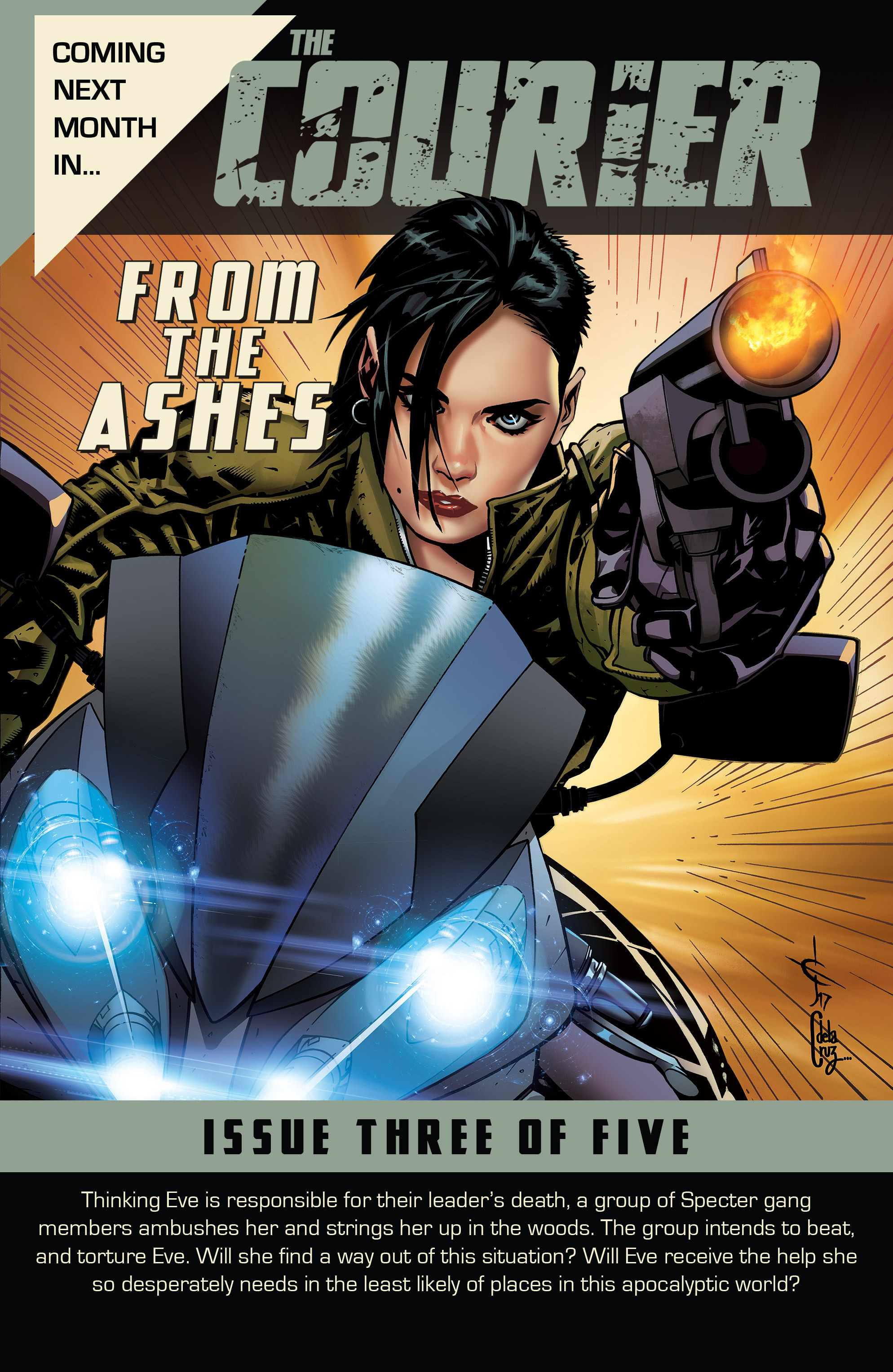 Read online The Courier: From the Ashes comic -  Issue #2 - 25