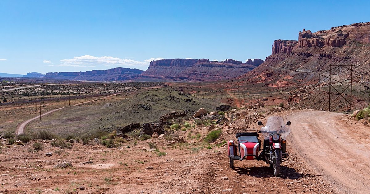 A Redleg's Rides UTB Moab Cotter Mine Road and a post dust storm