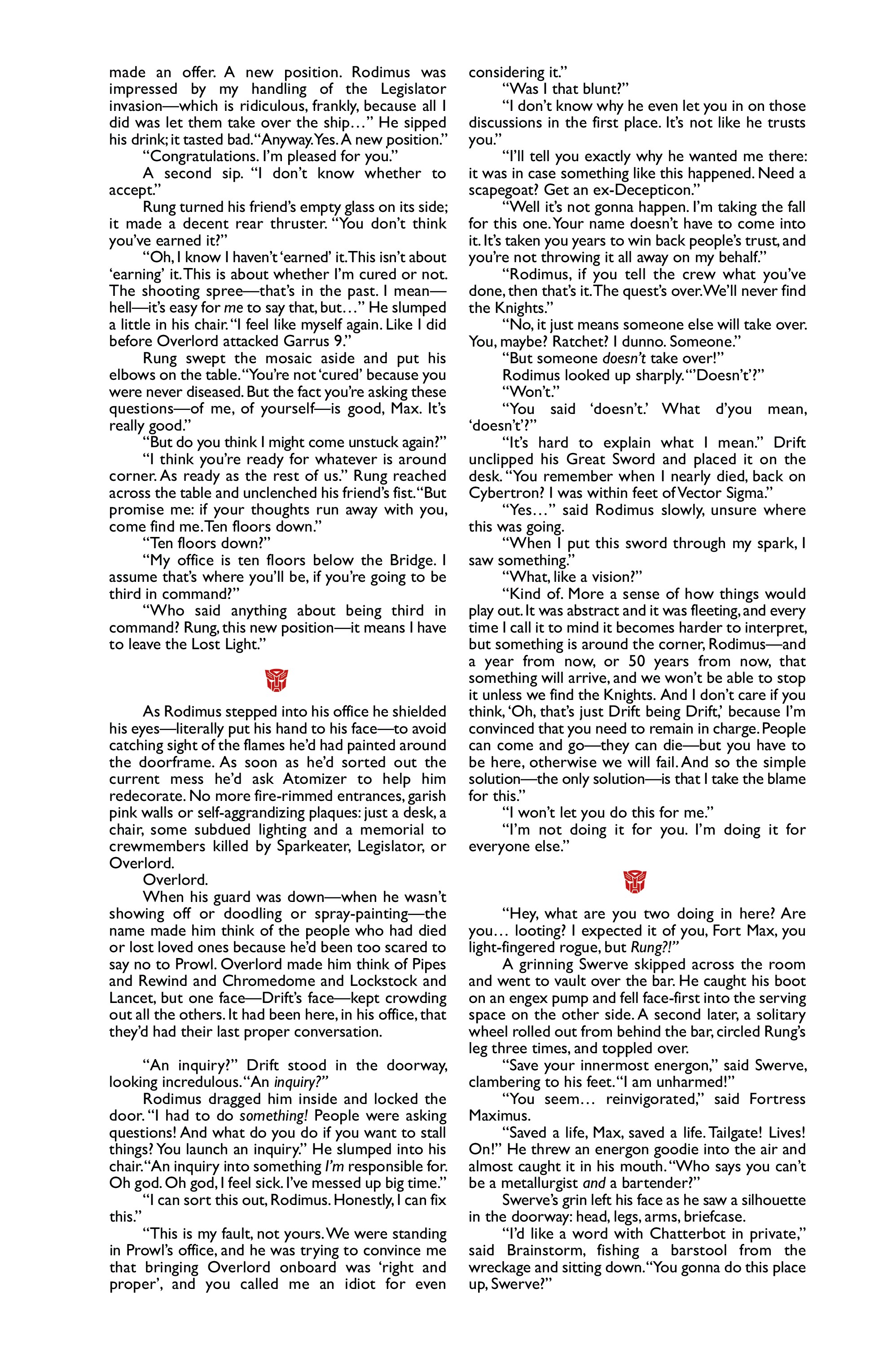 Read online Transformers: The IDW Collection Phase Two comic -  Issue # TPB 5 (Part 3) - 140