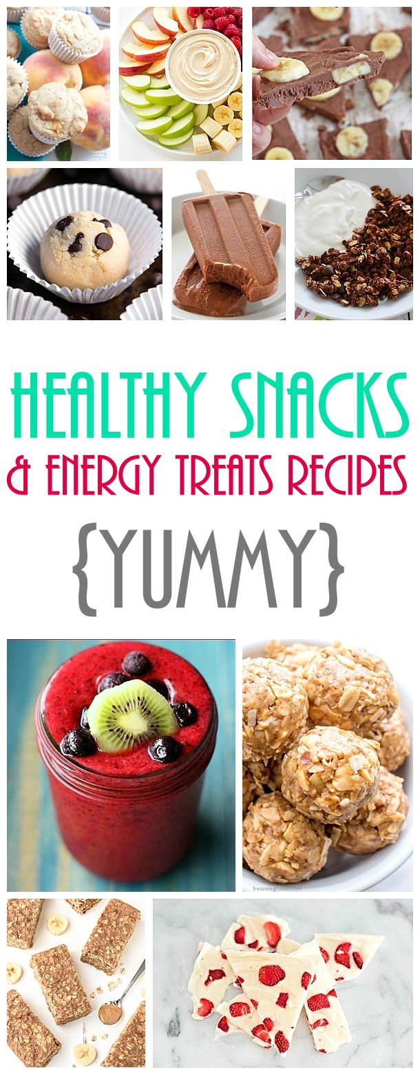 Healthy Snacks and Treats Recipes {The BEST and Yummiest!} Best