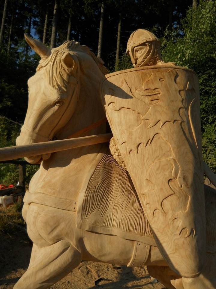 Creative Wood Carving Collections from Carver Jeff Samudosky Spicytec