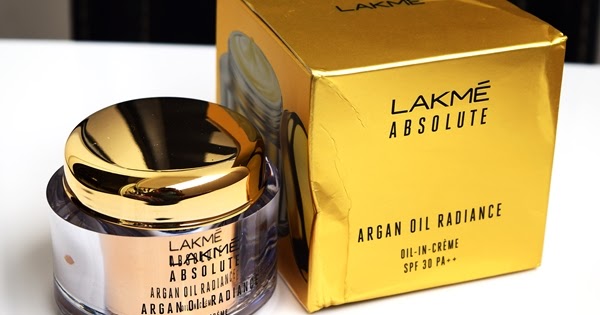 lakme absolute argan oil radiance cream