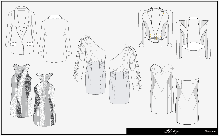 MARCELLA BISSET PORTFOLIO GRIPP JEANS 2009