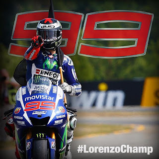 Lorenzo  Word Champions MotoGP 2015
