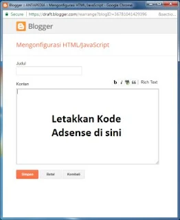 Panduan Lengkap Menempatkan Kode AdSense di Blog Anda: Maksimalkan Pendapatan dengan Strategi yang Tepat