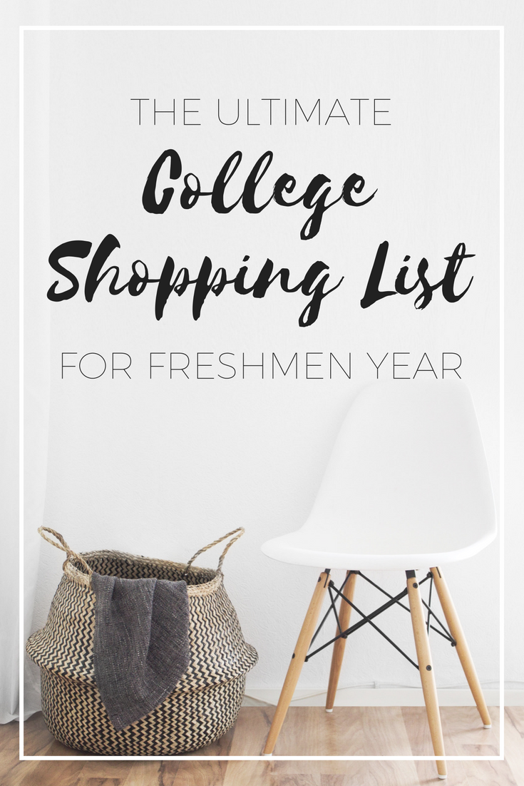The Ultimate College Shopping List for Freshmen Year When Life Gives You Rubi