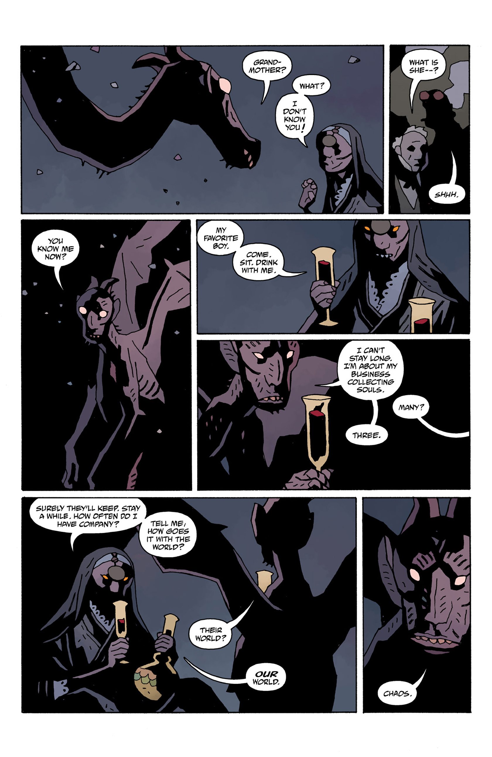Read online Hellboy In Hell comic -  Issue # _TPB 1 - 118