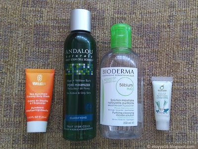Weleda, Andalou Naturals, Bioderma, Tropicana Weleda, Andalou Naturals, Bioderma, Tropicana