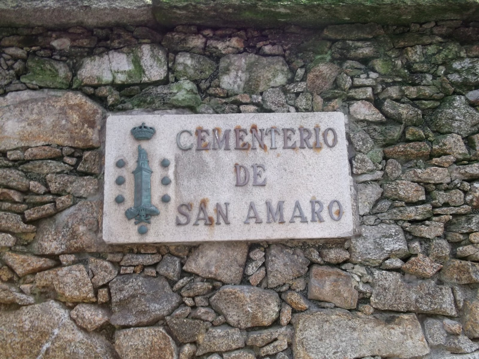 RUTA DE CEMENTERIOS CEMENTERIO DE SAN AMARO (DÍA 1)