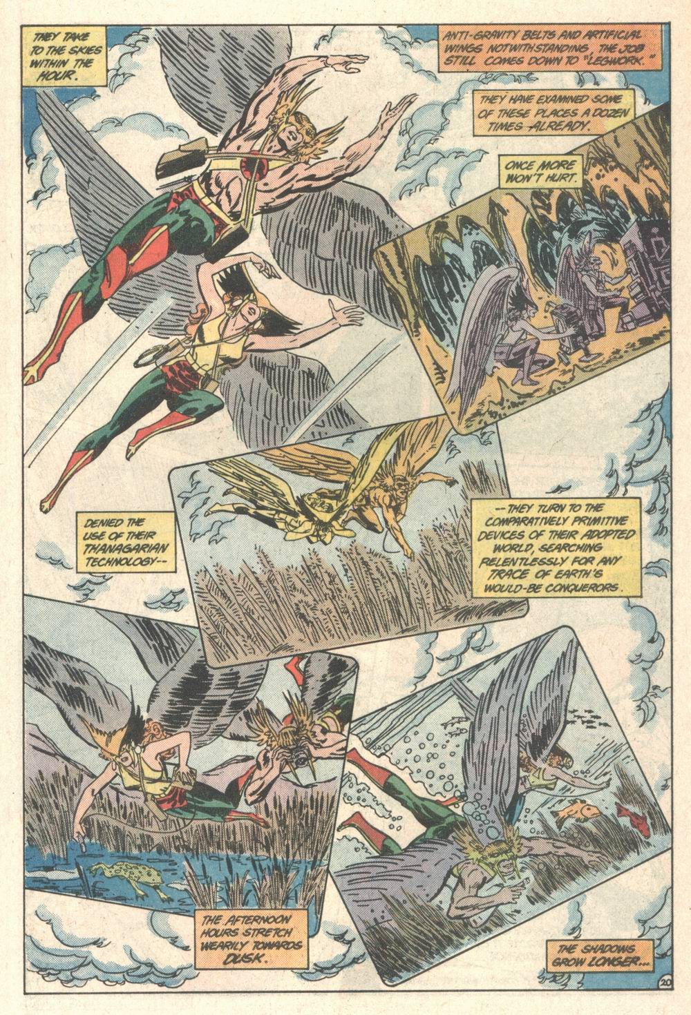 Read online Hawkman (1986) comic -  Issue #1 - 21