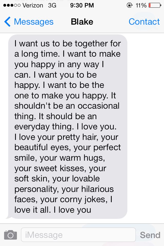 Sweet paragraphs to say to your crush