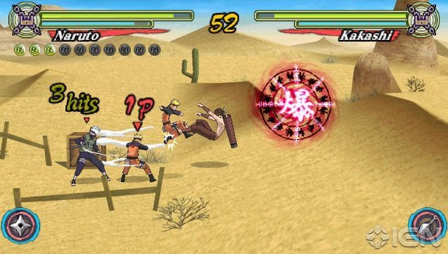 Naruto ultimate ninja heroes 3 ppsspp iso for android download