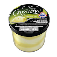 Helado Capricho Ice Cream mousse de limón