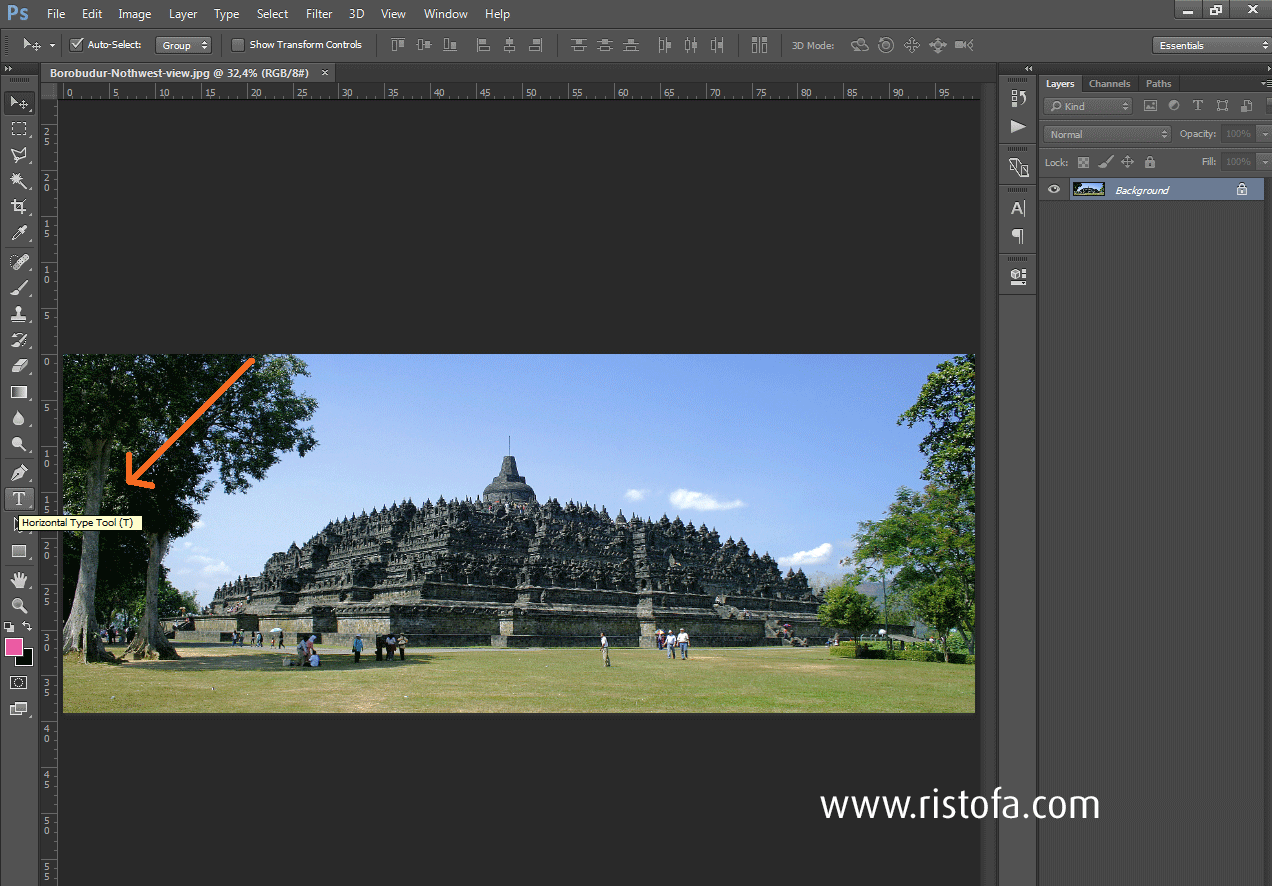Tutorial Cara Membuat Gambar Berbentuk Tulisan Di Belajar
